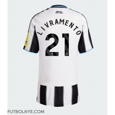 Camiseta Newcastle United Tino Livramento #21 Primera Equipación para mujer 2025-26 manga corta Camiseta Newcastle United Tino Livramento #21 Primera Equipación para mujer 2025-26 manga corta